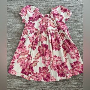 Old Navy Pink and White Floral Kids Dress